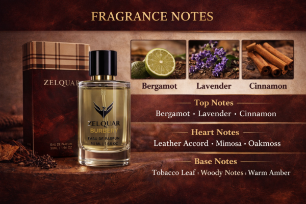 ZELQUAR BURBERRY EAU DE PARFUM 50ML