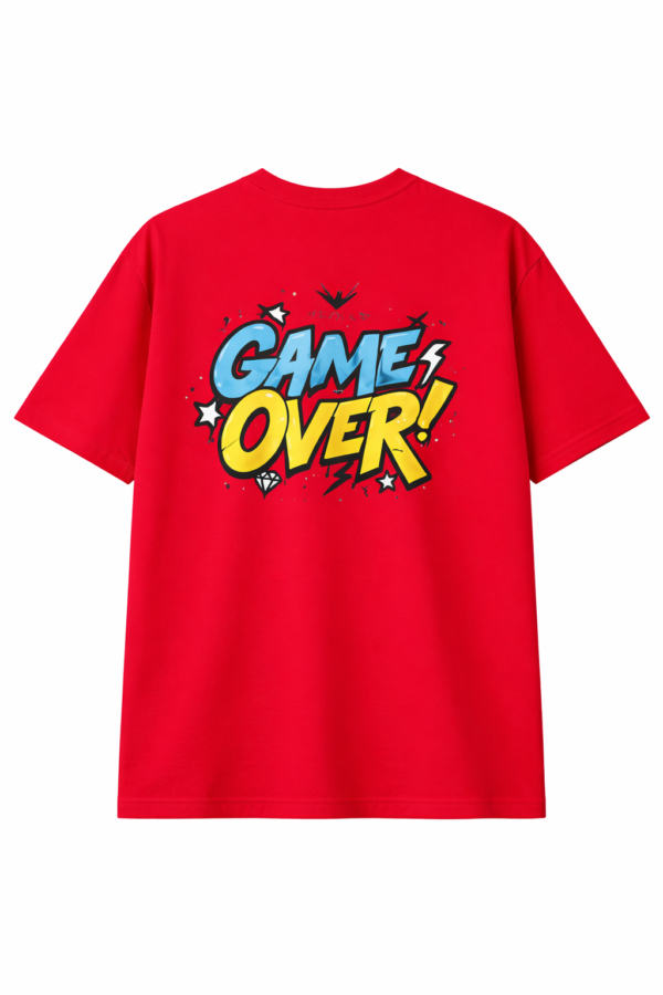 Zelquar™ 240 GSM French Terry Oversized T-Shirt – Limited Edition (Red)