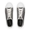 10234924941241801322_2048.jpeg ZELQUAR™ Canvas Low Top Sneakers — "ZELQUAR EST. 1995" Retro Gray