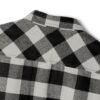 14525576199471356345_2048.jpeg ZELQUAR™ Black & White Buffalo Plaid Flannel Shirt