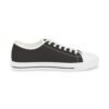 15014448024350819108_2048.jpeg ZELQUAR™ Low Top Sneakers — Classic Black Canvas Men’s Sneakers with Subtle 'ZELQUAR' Side Text