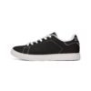 ZELQUAR™ Men's Classic Black Leather Low-Top Sneakers — Casual Everyday Comfort