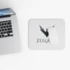 15310784980244492261_2048.jpeg Zelquar Logo Gaming Mouse Pad — Sleek Metallic Emblem Rectangle