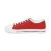 15959398490257809922_2048.jpeg ZELQUAR™ Red Low Top Sneakers — Men's Casual Canvas Shoes