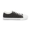 16313787132651371202_2048.jpeg ZELQUAR™ Low Top Sneakers — Classic Black Canvas Men’s Sneakers with Subtle 'ZELQUAR' Side Text