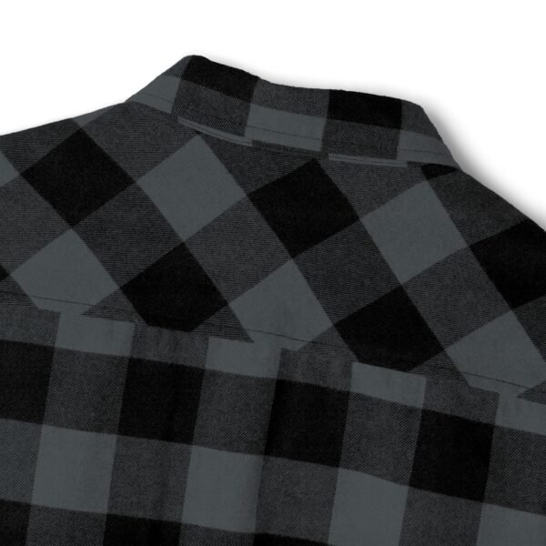 17120312155865485989_2048.jpeg ZELQUAR™ Black & Gray Buffalo Plaid Flannel Shirt