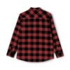 ZELQUAR™ Signature Men's Flannel Shirt (Red/Black)