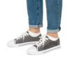 3454581218263864852_2048.jpeg ZELQUAR™ Canvas Low Top Sneakers — "ZELQUAR EST. 1995" Retro Gray