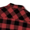 ZELQUAR™ Signature Men's Flannel Shirt (Red/Black)