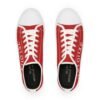 5878568811635129445_2048.jpeg ZELQUAR™ Red Low Top Sneakers — Men's Casual Canvas Shoes