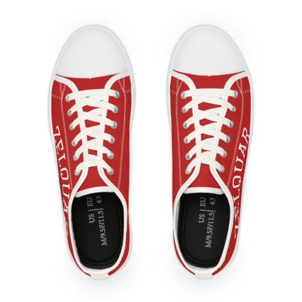 5878568811635129445_2048.jpeg ZELQUAR™ Red Low Top Sneakers — Men's Casual Canvas Shoes