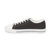 6619637314481394082_2048.jpeg ZELQUAR™ Low Top Sneakers — Classic Black Canvas Men’s Sneakers with Subtle 'ZELQUAR' Side Text