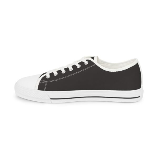 6619637314481394082_2048.jpeg ZELQUAR™ Low Top Sneakers — Classic Black Canvas Men’s Sneakers with Subtle 'ZELQUAR' Side Text