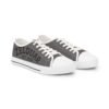 8023442601190587675_2048.jpeg ZELQUAR™ Canvas Low Top Sneakers — "ZELQUAR EST. 1995" Retro Gray