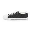 9798374261661469661_2048.jpeg ZELQUAR™ Low Top Sneakers — Classic Black Canvas Men’s Sneakers with Subtle 'ZELQUAR' Side Text