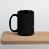 ZELQUAR™ Signature Black Glossy Mug