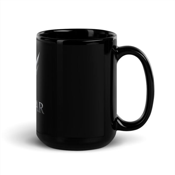 ZELQUAR™ Signature Black Glossy Mug