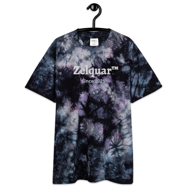 Zelquar™ Oversized tie-dye t-shirt