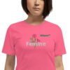 unisex-staple-t-shirt-charity-pink-zoomed-in-6a0829de01054.jpg Zelquar Femine Women's t-shirt