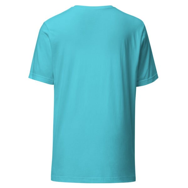 unisex-staple-t-shirt-turquoise-back-6a05b654b24d2.jpg Zelquar™ Unisex t-shirt