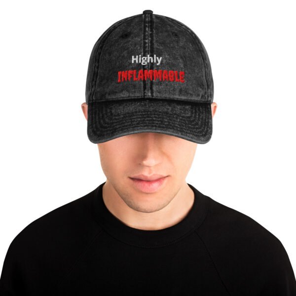 Zelquar™ Men's Highly INFLAMMABLE Cotton Twill Cap