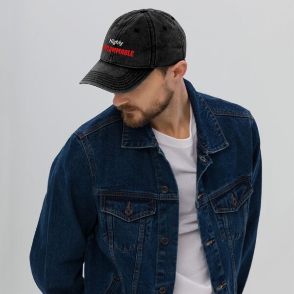 Zelquar™ Men's Highly INFLAMMABLE Cotton Twill Cap