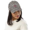 vintage-cap-charcoal-grey-front-6a0594c5376df.jpg Women's Vintage Cotton Twill Cap zelquar™