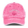 vintage-cap-pink-front-6a0594c535674.jpg Women's Vintage Cotton Twill Cap zelquar™
