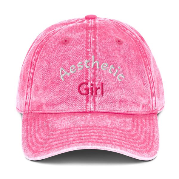 vintage-cap-pink-front-6a0594c535674.jpg Women's Vintage Cotton Twill Cap zelquar™