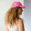 vintage-cap-pink-right-back-6a04d2d6c4119.jpg Zelquar™ Women's Vintage Cotton Twill Cap