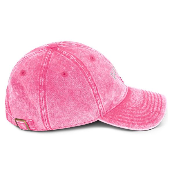 vintage-cap-pink-right-side-6a0594c53673c.jpg Women's Vintage Cotton Twill Cap zelquar™