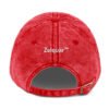 vintage-cap-red-back-6a081bf1a43cf.jpg Zelquar™ Men's Vintage Cotton Twill Cap