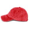 vintage-cap-red-left-side-6a081bf1a39b9.jpg Zelquar™ Men's Vintage Cotton Twill Cap