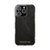 ZELQUAR™ Signature Magnetic Clear Phone Case — Black Marble Impact-Resistant with Gold 'ZELQUAR' Accent
