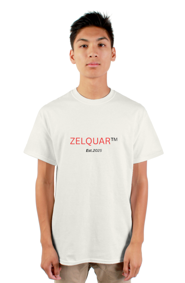 ZELQUAR™ Signature Essential T-Shirt | Premium Cotton Unisex Streetwear Tee | Est. 2025