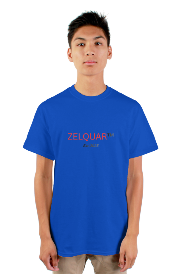 ZELQUAR™ Signature Essential T-Shirt | Premium Cotton Unisex Streetwear Tee | Est. 2025