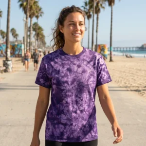 5908315_3e2363_275.webp ZELQUAR™ Crystal Purple Wash Tee | 180 GSM Premium Cotton Men's T-Shirt
