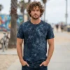 ZELQUAR™ Crystal Navy Wash T-Shirt