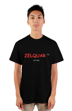 ZELQUAR™ Signature Men's Tee | Minimal Premium Lifestyle T-Shirt