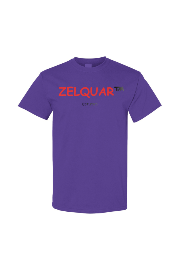 ZELQUAR™ Signature Logo Men's T-Shirt | Premium Minimal Streetwear Tee