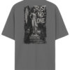 ZELQUAR™ TRUST NO ONE Heavyweight Oversized T-Shirt | 7.5 oz Premium Streetwear Tee