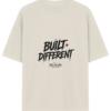 ZELQUAR™ Built Different Heavyweight Oversized T-Shirt| 7.5 oz Premium Streetwear Tee