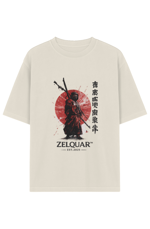 5922318_7267.png ZELQUAR™ Ronin Heavyweight Oversized T-Shirt | 7.5 oz Premium Garment-Dyed Streetwear Tee