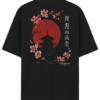 ZELQUAR™ Sakura Temple 7.5 oz Premium Oversized Streetwear T-Shirt