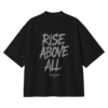 ZELQUAR™ Rise Above All Oversized Heavyweight T-Shirt – 8 oz Premium Streetwear Tee