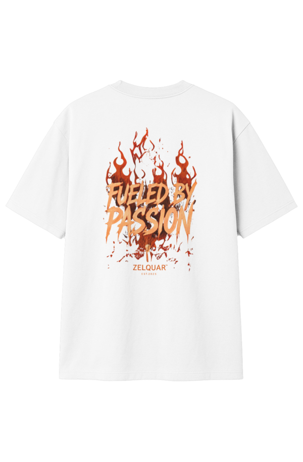 ZELQUAR™ Fueled by Passion Heavyweight T-Shirt | 7.5 OZ Premium Streetwear Tee