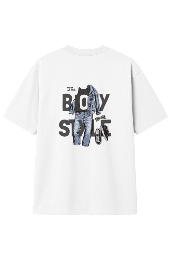 ZELQUAR™ Men's Booty style Oversized T-Shirt|7.5 OZ Premium Cotton
