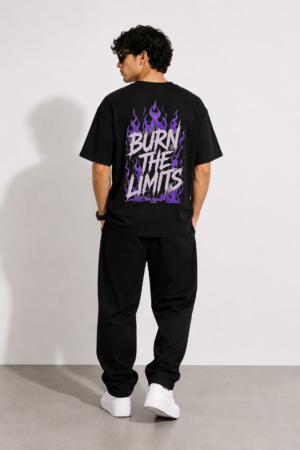 ChatGPT Image Jun 16, 2026, 11_46_40 AM ZELQUAR™ Burn The Limits Oversized Heavyweight T-Shirt | Premium Streetwear