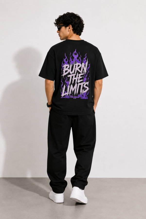 ChatGPT Image Jun 16, 2026, 11_46_40 AM ZELQUAR™ Burn The Limits Oversized Heavyweight T-Shirt | Premium Streetwear