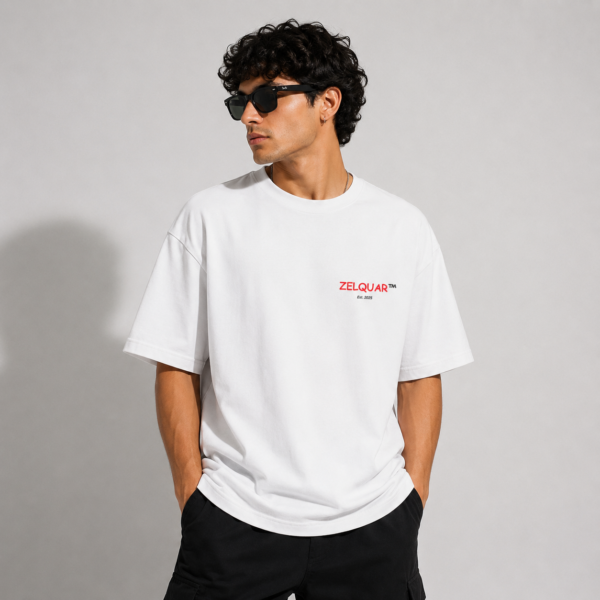 ZELQUAR™ Fueled by Passion Heavyweight T-Shirt | 7.5 OZ Premium Streetwear Tee